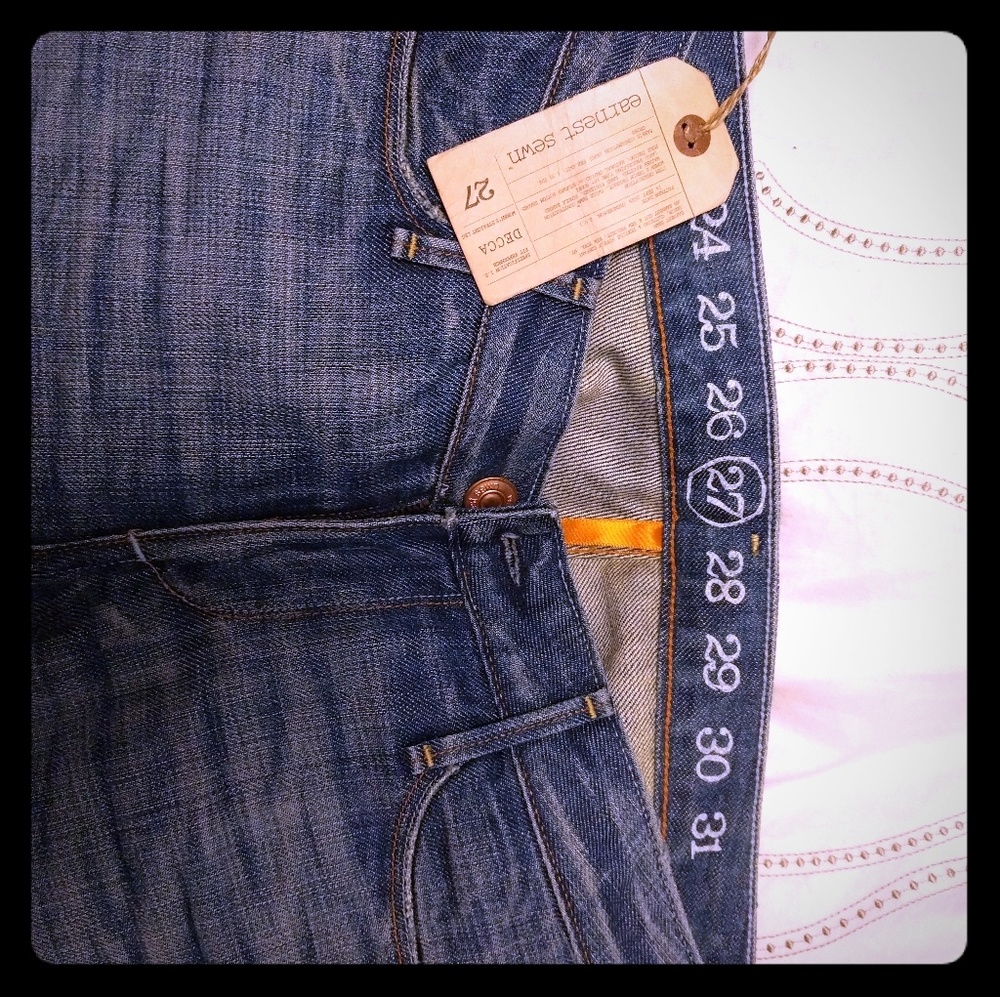 Earnest sewn decca 7 jeans